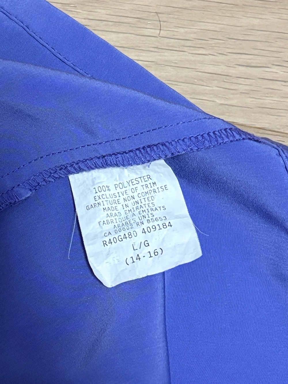 KORET (L) Vintage Sleeveless V-Neck Blouse Lilac Purple Sheen Tank Top - Picture 10 of 12